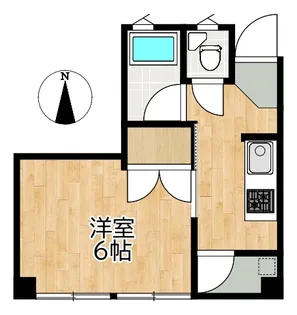 五十嵐ビル【3階】の間取り