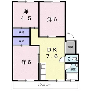 細澤マンション【2階】の間取り