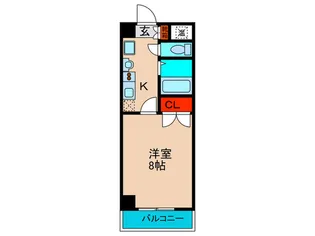 COLLEGE COURT【7階】の間取り