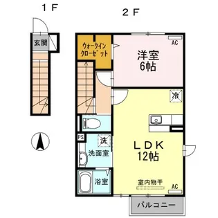 オプティマムハウス B棟【2階】の間取り