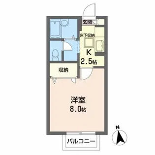 セフィラ51【1階】の間取り