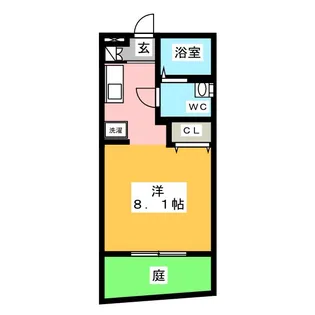 ブレーブス鶴舞【1階】の間取り
