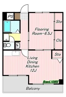 TOMIKURA1【2階】の間取り