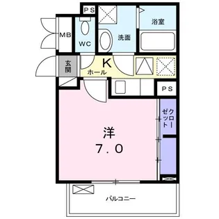 グレイス レジデンスC【3階】の間取り