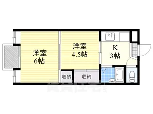 石原マンション【2階】の間取り