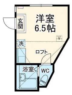 ユナイト七島アルカシオン【1階】の間取り