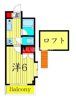 Queen Garden【3階】の間取り