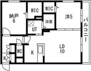 ヴィレッジ表参道【1階】の間取り