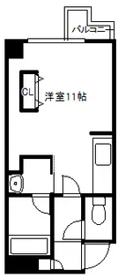 アイビーパレス31【4階】の間取り
