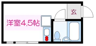 エクセレンス武笠【1階】の間取り