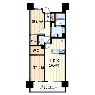 RJRプレシア川口【3階】の間取り