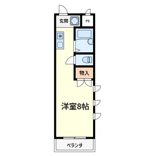 ファミール5号館【2階】の間取り