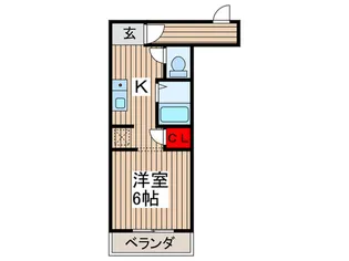 Sマンション上野【1階】の間取り