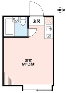 サンギャザー綾瀬【1階】の間取り