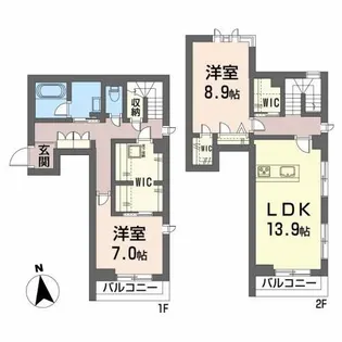 サウスベレオの間取り