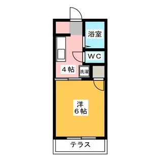 コーポなるこ【1階】の間取り