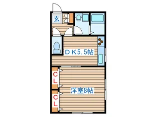 ハイツRT【1階】の間取り