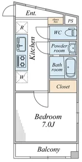 サンライズハイム【3階】の間取り