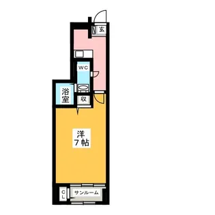 アビタシオン柳戸東【1階】の間取り
