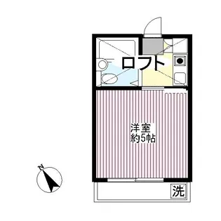 スイングアカツカ【1階】の間取り