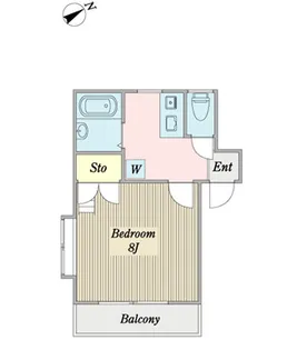 エーデルハイツ習志野【1階】の間取り