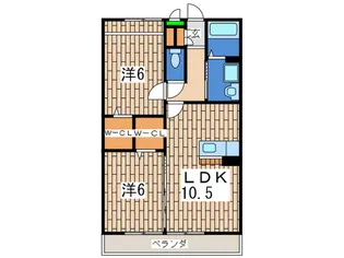 ラマ-ジュIIの間取り