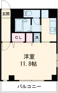 Rosa Candore【2階】の間取り