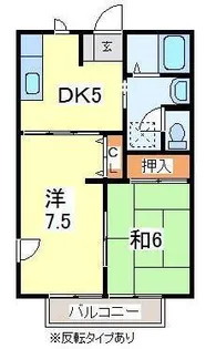 ロイヤルペガサス II【1階】の間取り