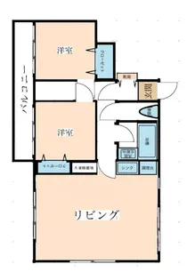 ダイアパレス町屋【6階】の間取り