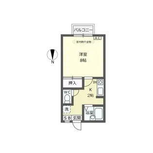 レオーネ【1階】の間取り