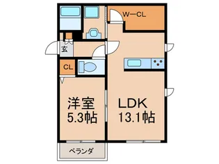 ユーカリハウス【2階】の間取り