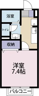 せじゅーる花筐【2階】の間取り