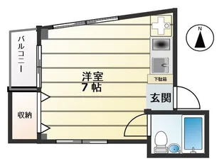 レクトピア【4階】の間取り