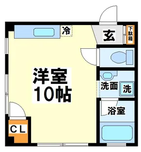 石川ビル【3階】の間取り