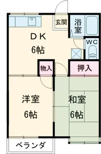 アネックス熊谷【1階】の間取り