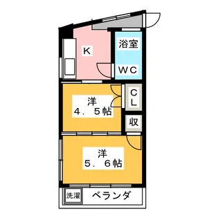 光ビル【5階】の間取り
