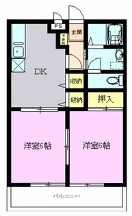 ソレジオ【1階】の間取り