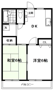 メゾン・メヌエット【2階】の間取り
