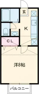 サンシティ沖野C【2階】の間取り