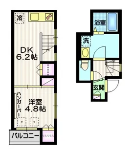 Clifton K(クリフトン ケイ)の間取り