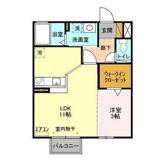 PRINCESS II【2階】の間取り