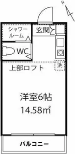 メゾンドゥshino南町【2階】の間取り
