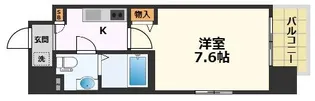 エコロジー鶴舞レジデンス【3階】の間取り