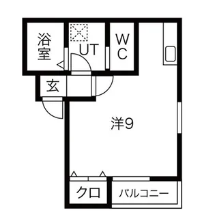 アルクレア加古川【1階】の間取り