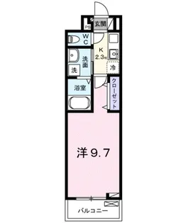 リヴィエール ヴィラ 神代【2階】の間取り