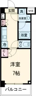 オアーゼ品川レジデンス【5階】の間取り
