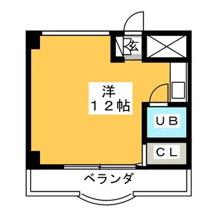 リバーサイドMAEDA【4階】の間取り