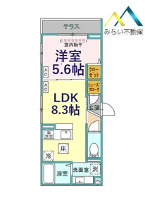 D Paina 星川【1階】の間取り
