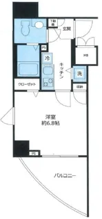ガラ・ステーション岩本町North【12階】の間取り