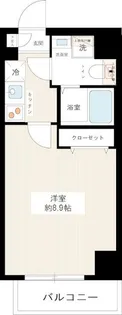 XEBEC東日暮里II【8階】の間取り